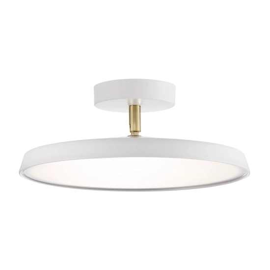 Biała lampa sufitowa Kaito 30 DFTP Nordlux, ruchomy klosz 2220516001